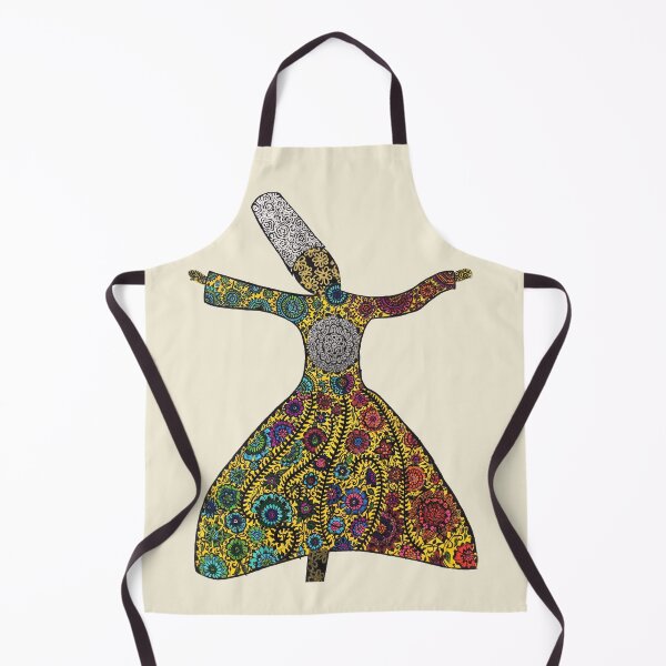 Item preview, The whirling dervish | pen doodle designed and sold by Aleeza Janmohamed.