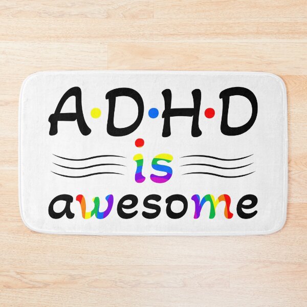 Item preview, ADHD is awesome designed and sold by Fibanacci.