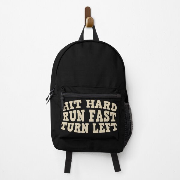 Item preview, Hit Hard Run Fast Turn Left designed and sold by Piztees.