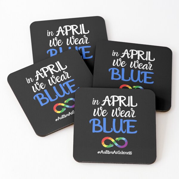 Item preview, In April We Wear Blue #AutismAwareness #2 designed and sold by DocTeen.