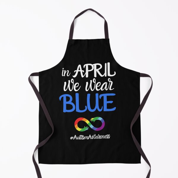 Item preview, In April We Wear Blue #AutismAwareness #2 designed and sold by DocTeen.