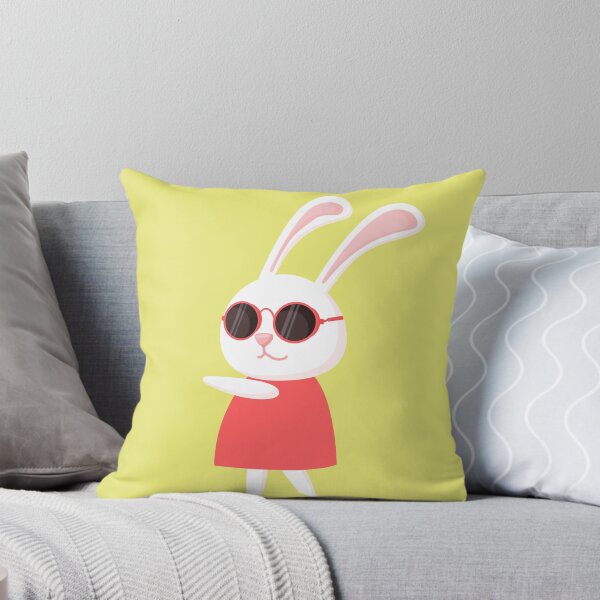 Item preview, Bunny With Glasses - Rabbit with glasses designed and sold by Jessi Review.