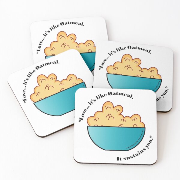 Item preview, Love is like Oatmeal designed and sold by Gonzaga4.