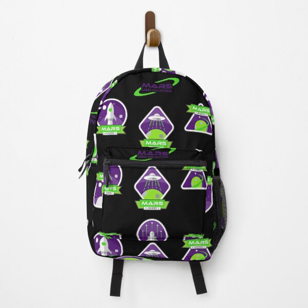 Item preview, Mission to Mars - 7 Sticker Pack - Purple Green designed and sold by NoMatterLab.