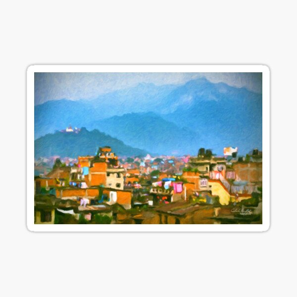 Kathmandu, Nepal Sticker