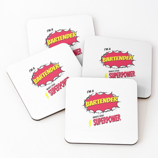 Item preview, I AM A BARTENDER WHATS YOU SUPERPOWER designed and sold by 30-Merch.