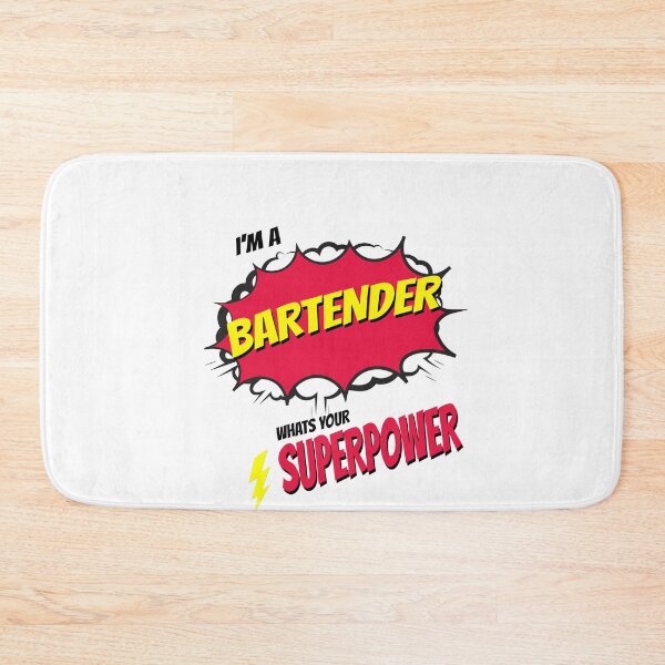 Item preview, I AM A BARTENDER WHATS YOU SUPERPOWER designed and sold by 30-Merch.