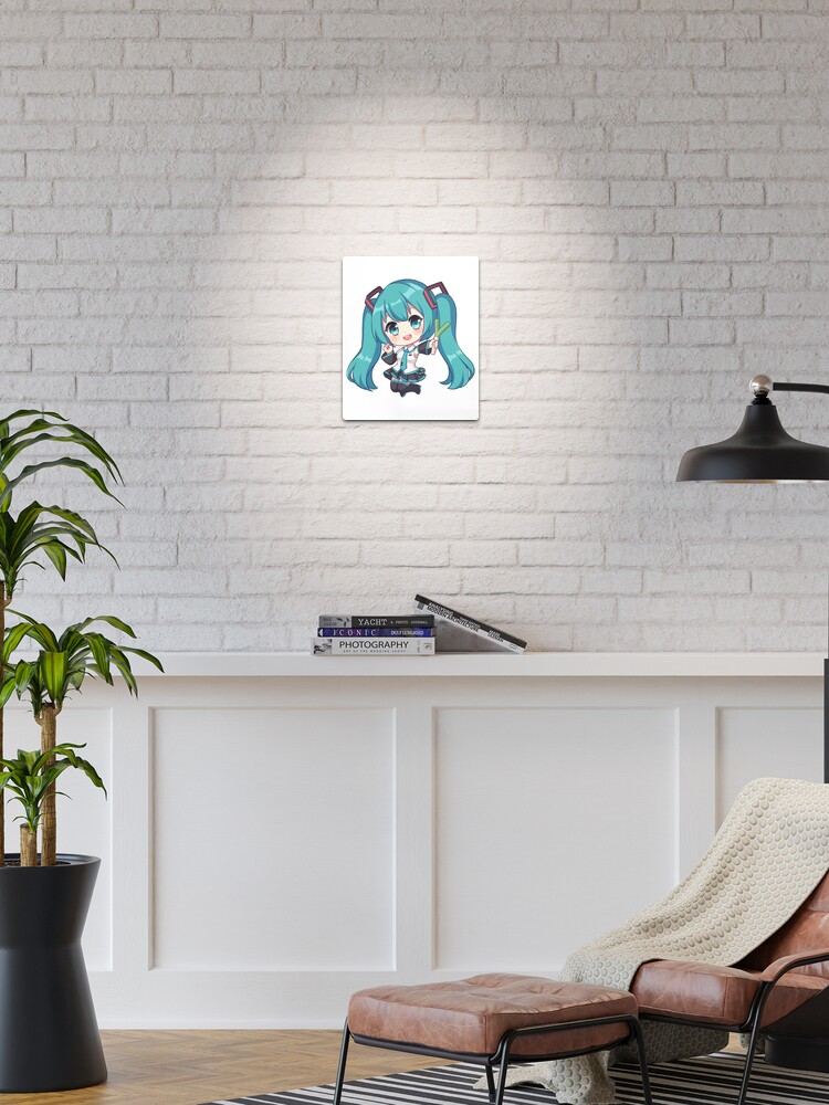 Hatsune Miku Chibi Metal Print for Sale by Nerd189