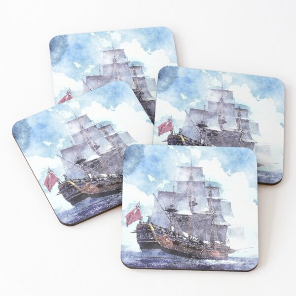 Item preview, Pirate Ship on A Summer's Bright Day designed and sold by Paul David Wilson.