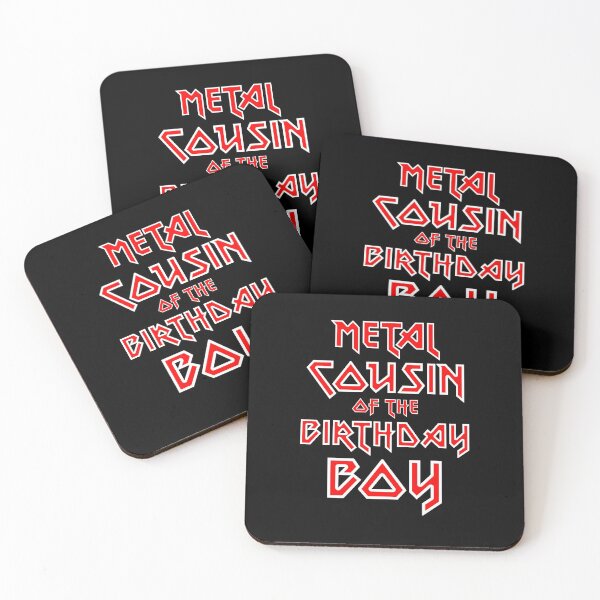 Item preview, Proud Metal Cousing Of The Birthday Boy Gift designed and sold by WPahat.