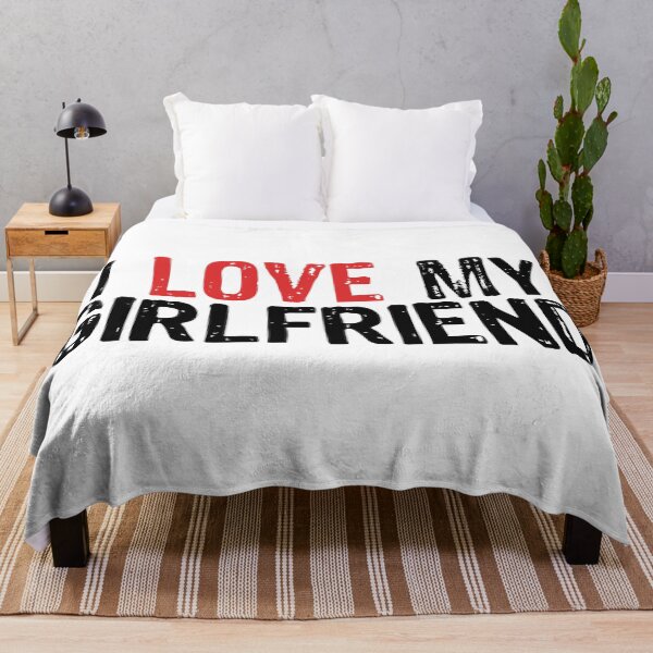 Item preview, I Love My Girlfriend designed and sold by The "I Love Everything" Shop.