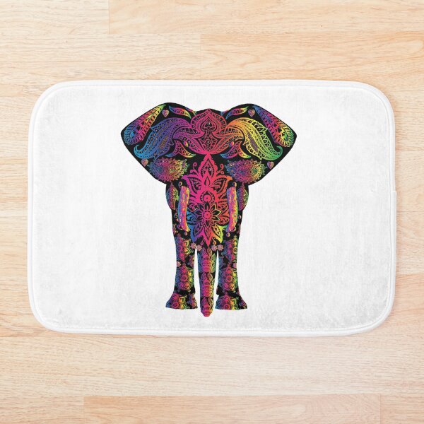 Aperçu de l'œuvre Éléphant à motif Zentangle créée et vendue par Vicky021.