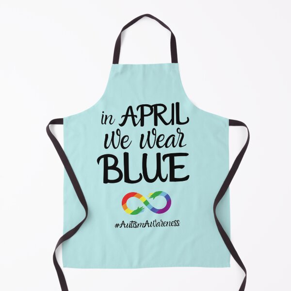 Item preview, In April We Wear Blue #AutismAwareness #3 designed and sold by DocTeen.