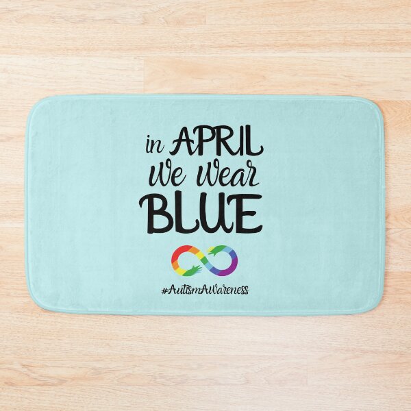 Item preview, In April We Wear Blue #AutismAwareness #3 designed and sold by DocTeen.