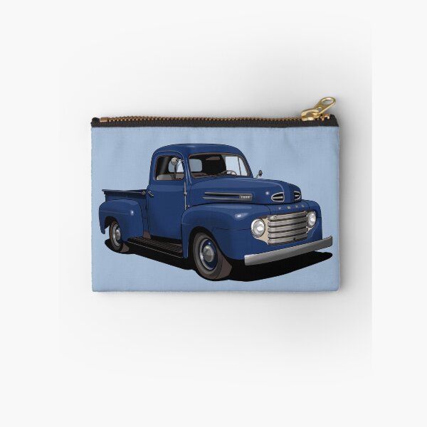 Item preview, 1950 Ford F1 Pickup Truck in dark blue designed and sold by candc-retro.