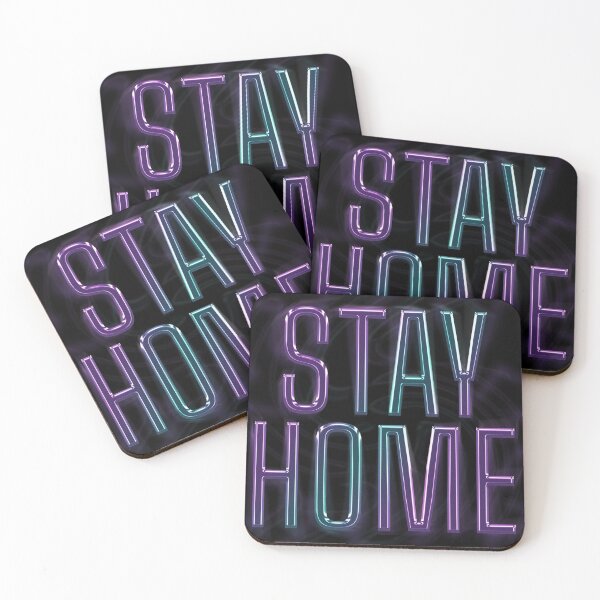 Item preview, STAY HOME CHROME designed and sold by MetricMeasure.