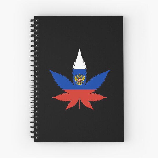 Artikelvorschau, Pot Leaf Russland, Cannabis, Russische Flagge (2021-3-POT-3) entworfen und verkauft von NY-Prints-USA.