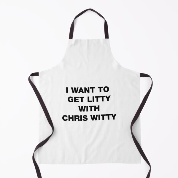 Item preview, I want to get litty with Chris Witty rhyme black design designed and sold by Captain-Jackson.