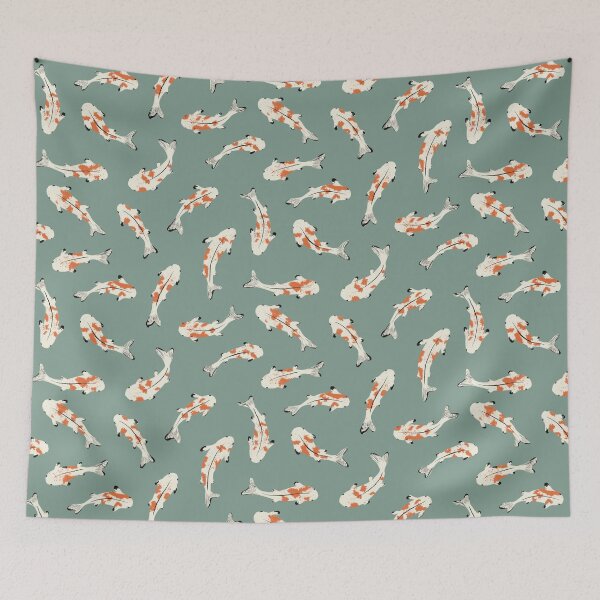 Item preview, Koi Fish Pattern designed and sold by Floriage.
