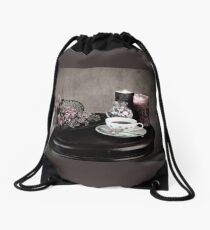 Olde Time Tea Party Setting for One Drawstring Bag