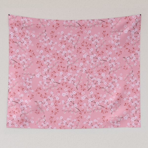 Item preview, Pink Sakura Cherry Blossoms Flowers designed and sold by Orchyd.