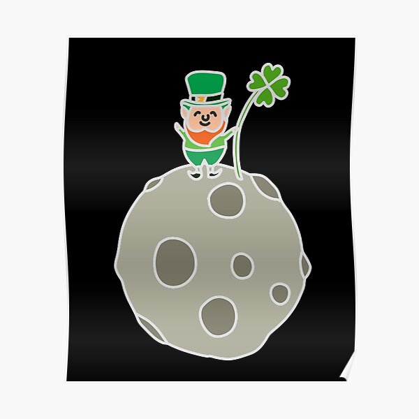 Baseball Leprechaun Goblin St Patricks Day Present' Sticker