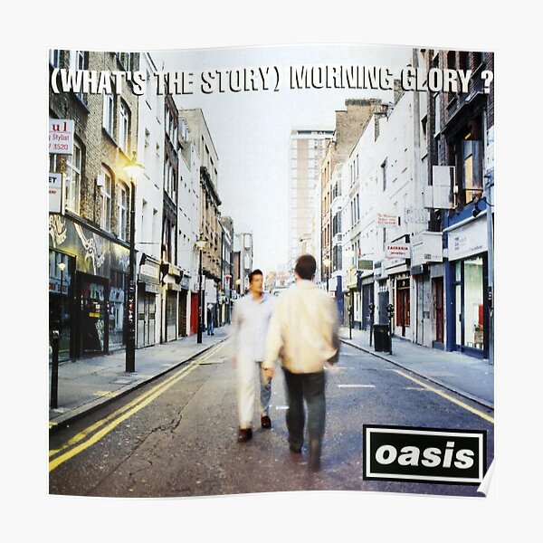 W870 Oasis Whats The Story Morning Glory Music 24x36/'/' Art Silk Poster