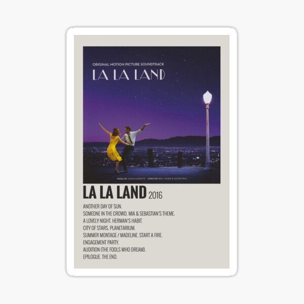 La la la land Sticker