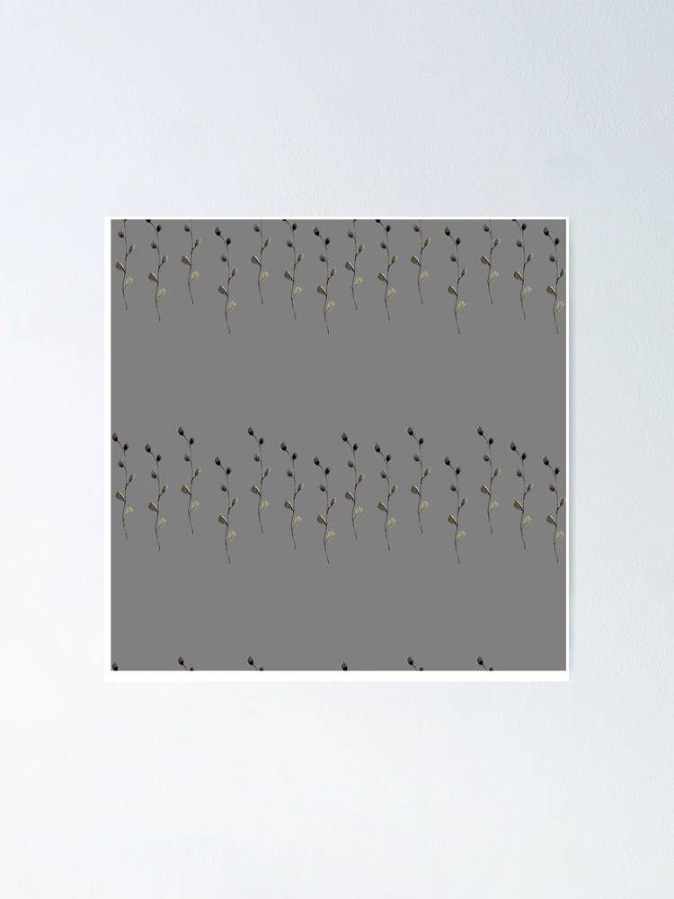 Thumbnail 1 of 3, Poster, Spring branches pattern designed and sold by natwil.