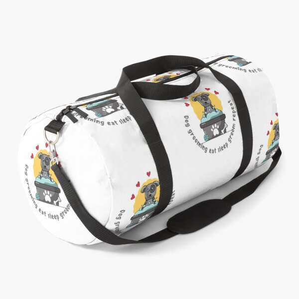Item preview, Dog Grooming Eat Sleep Groom Repeat designed and sold by SportyDogShop.