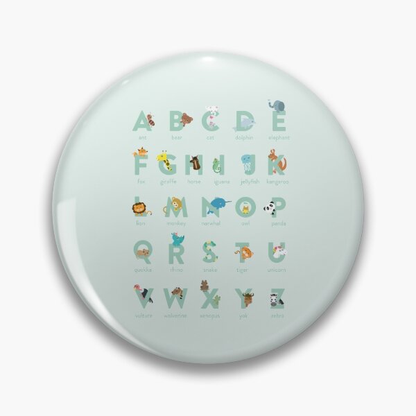 Item preview, Lilly´s green alphabet - English version designed and sold by Art-by-CHN.