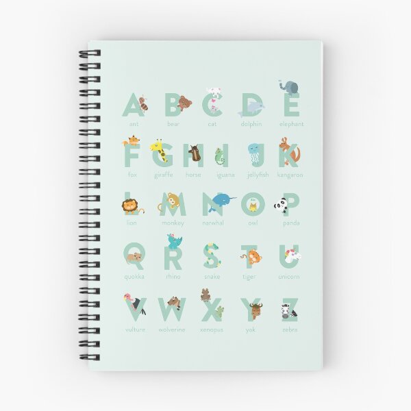 Item preview, Lilly´s green alphabet - English version designed and sold by Art-by-CHN.
