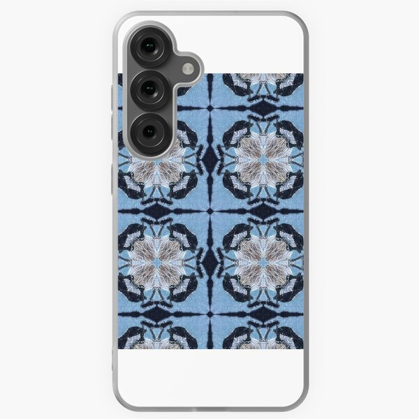 Coal Tit Kaleidoscope Pattern Samsung Galaxy Soft Case