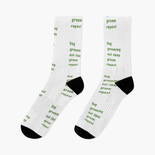 Item preview, Dog Grooming Eat Sleep Groom Repeat designed and sold by SportyDogShop.