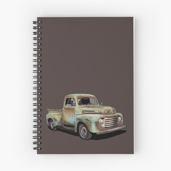 Artikelvorschau, Rostiger Ford F1 Pickup Truck von 1950 in Hellblau entworfen und verkauft von candc-retro.