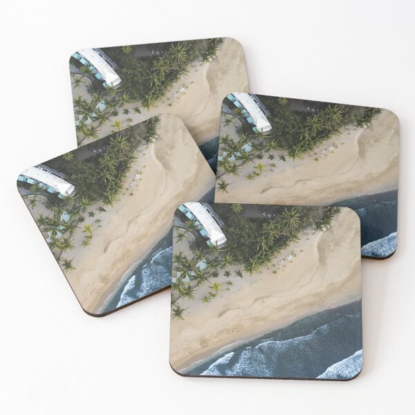 Item preview, Tropical beach with palmtrees in Mexico designed and sold by Tanel Tilk.