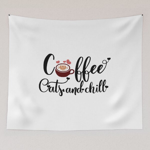 Item preview, Coffee cats and chill designed and sold by 1PRINTORA1.