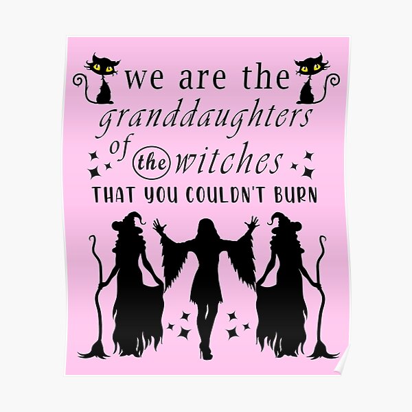 we are the granddaughters of the witches shirt