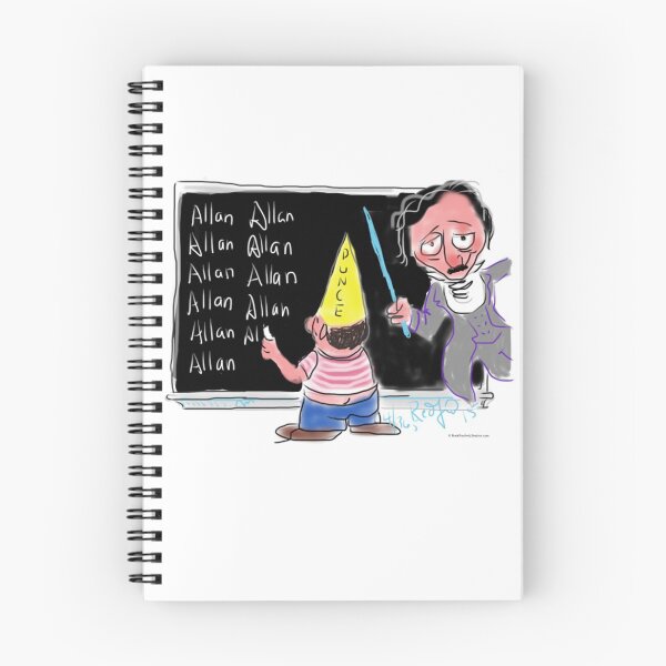 Item preview, Edgar Allan Poe Dunce By Mark Redfield. It's Spelled A-L-L-A-N! designed and sold by Mark Redfield.