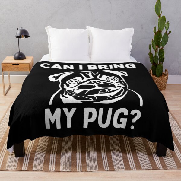 Item preview, Can I Bring My Pug? designed and sold by Dollfacedesign.