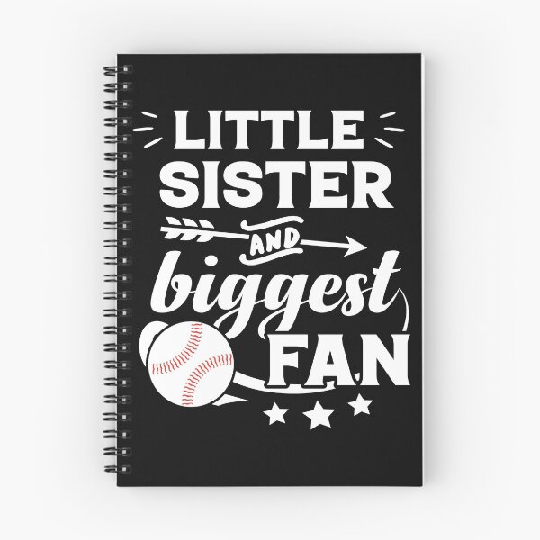 Item preview, Little Sister and Biggest Fan Baseball Family Fan designed and sold by Stella Clue.