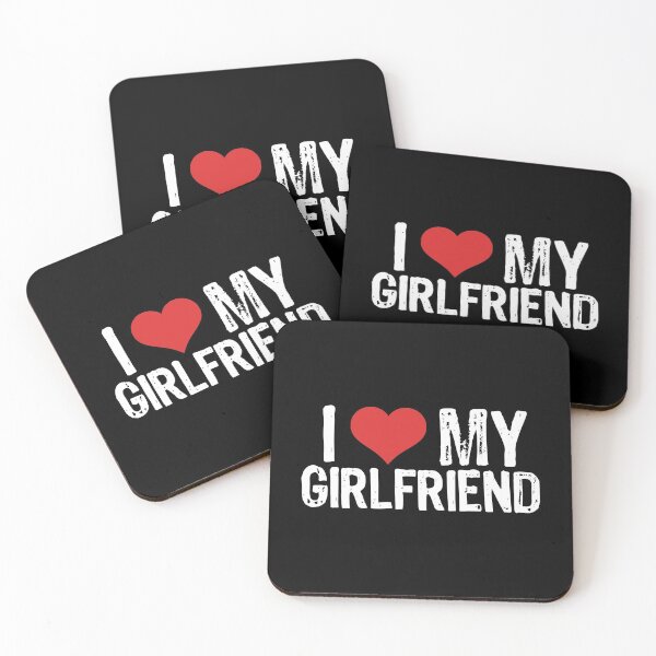 Item preview, I Love My Girlfriend designed and sold by The "I Love Everything" Shop.