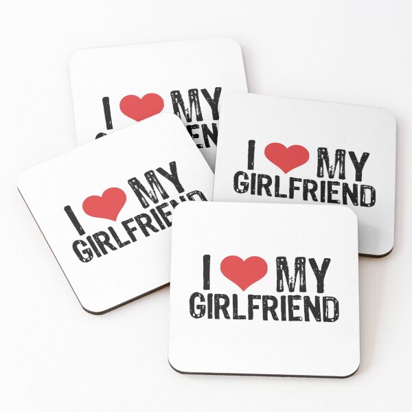 Item preview, I Love My Girlfriend designed and sold by The "I Love Everything" Shop.