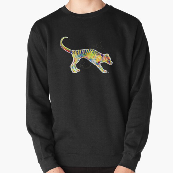 Rainbow Thylacine Pullover Sweatshirt