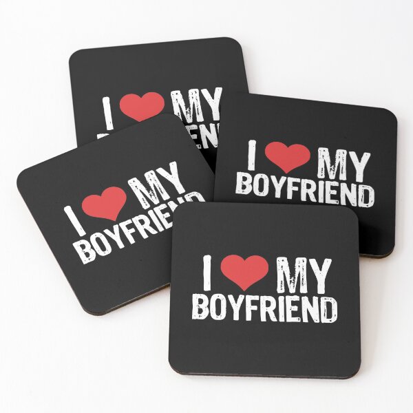 Item preview, I Love My Boyfriend designed and sold by The "I Love Everything" Shop.