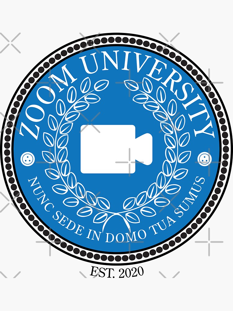 Zoom University, Established 2020 (Color) by brainthought