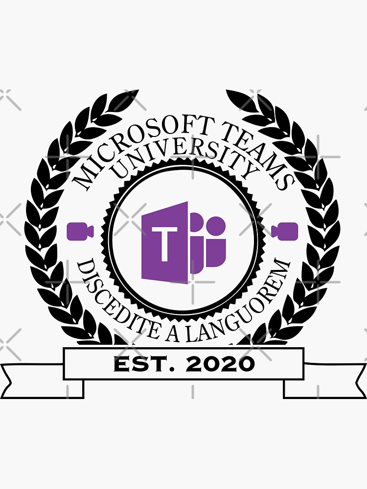 Microsoft Teams University, Established 2020 (Color) by brainthought