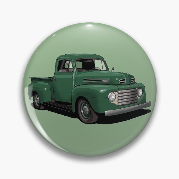 Artikelvorschau, 1950 Ford F1 Pickup Truck in dunkelgrün entworfen und verkauft von candc-retro.
