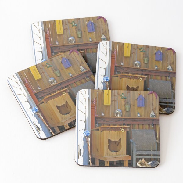 Item preview, Backyard Cathouse designed and sold by Nicholas Jager.