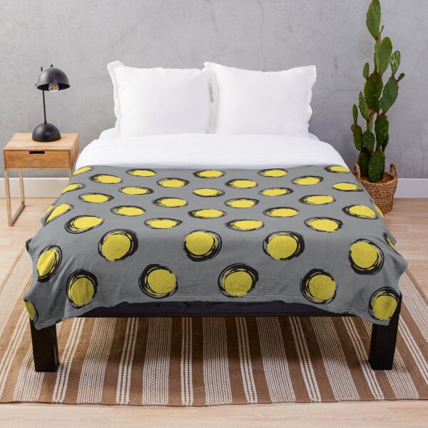 Item preview, Gorgeous yellow circles on a gray background. Trend 2021 designed and sold by RitaKo.
